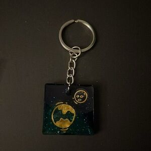 multi color key chain